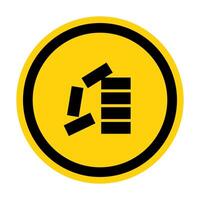 PPE Icon.Stack Correctly Symbol Sign Isolate On White Background,Vector Illustration EPS.10 vector