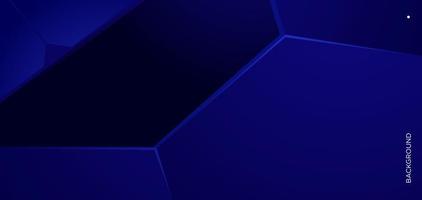 Vector Abstract Blue Geometric Background