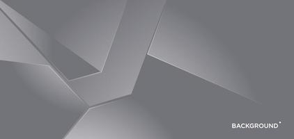 Vector Abstract Silver Metal Geometric Background