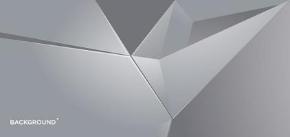 Vector Abstract Silver Metal Geometric Background