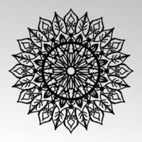 Vector round abstract circle. Mandala style. EPS 10