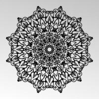 Vector round abstract circle. Mandala style. EPS 10