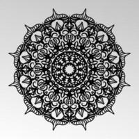 Vector round abstract circle. Mandala style. EPS 10