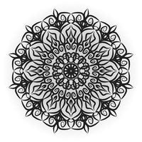 Vector round abstract circle. Luxury Mandala style.