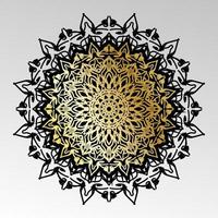 Vector round abstract circle. Mandala style. EPS 10