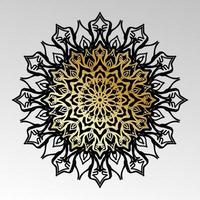 Vector round abstract circle. Mandala style. EPS 10