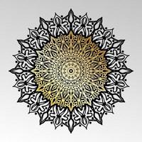 Vector round abstract circle. Mandala style. EPS 10