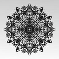 PCircular pattern mandala art decoration elementsrint vector