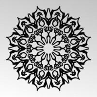 Vector round abstract circle. Mandala style. EPS 10