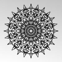 Vector round abstract circle. Mandala style. EPS 10