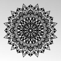 Vector round abstract circle. Mandala style. EPS 10