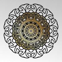 Vector round abstract circle. Mandala style. EPS 10