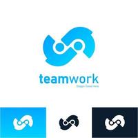 shake hand and community care teamwork design logo people reach dream purpose goal breakthrough business progress Man Icon Element Template vector