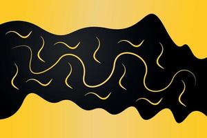 abstract luxury golden waves background vector