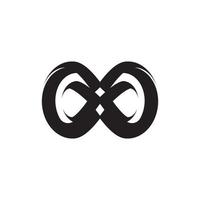 Infinity business icon and symbol template vector