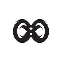 Infinity business icon and symbol template vector