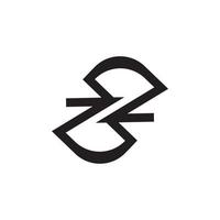 Infinity business icon and symbol template vector