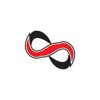 Infinity business icon and symbol template vector