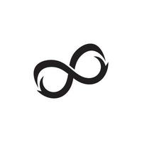 Infinity business icon and symbol template vector