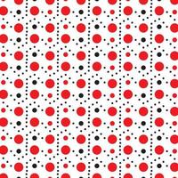 Printpolka dot pattern background wallpaper vector illustration