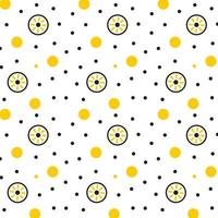 Printpolka dot pattern background wallpaper vector illustration