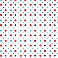 Printpolka dot pattern background wallpaper vector illustration