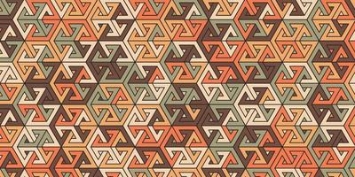 Geometric pattern with polygonal 3d shape vector