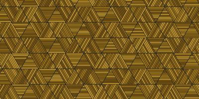 Geometric pattern with stripes wooden background weave design vector