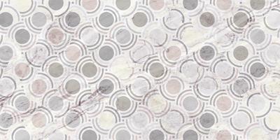 Japanese pattern circle overlapping traditional background vector