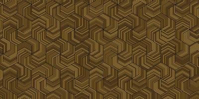 Geometric pattern with stripes wooden background weave design vector