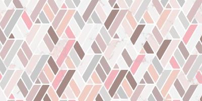 Geometric pattern with stripes polygonal shape pink background vector