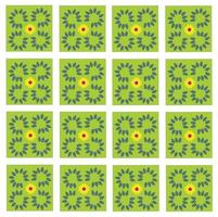 Batik pattern design with floral motifs. yellow texture. modern ornament pattern that can be applied to all fabrics. vector template