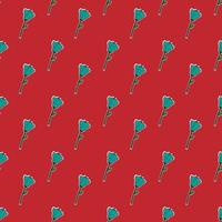 vector illustration of green floral design with shadow. red background. seamless pattern design for wallpaper, backdrop, cover, paper cut, sticker and print on fabric.