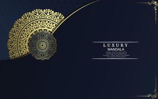 Luxury ornamental mandala background with arabic islamic east pattern style premium vector Free Vector