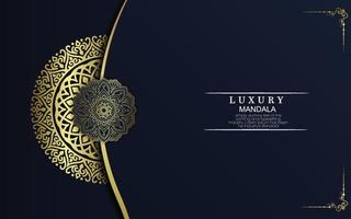 Luxury ornamental mandala background with arabic islamic east pattern style premium vector Free Vector