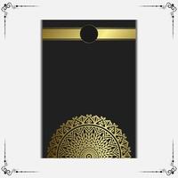 Luxury ornamental mandala background with arabic islamic east pattern style premium vector Free Vector