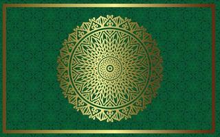 Luxury ornamental mandala background with arabic islamic east pattern style premium vector Free Vector