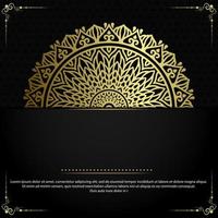 Luxury ornamental mandala background with arabic islamic east pattern style premium vector Free Vector