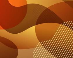 Golden abstract geometric vector background