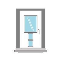 modern front door vector