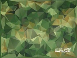 Army Military. Camouflage Background. Made of Geometric Triangles Shapes.  Vector illustration. polygonal style.