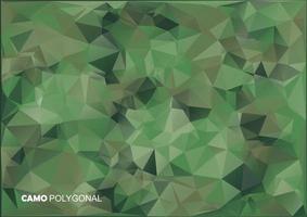 ejército militar. Fondo de camuflaje. hecho de formas geométricas de triángulos. ilustración vectorial. estilo poligonal. vector