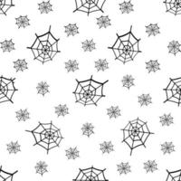 The pattern of the spider web.Design for Halloween vector