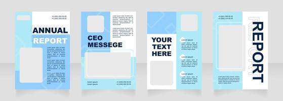 Medical treatment creative blank brochure layout design vector