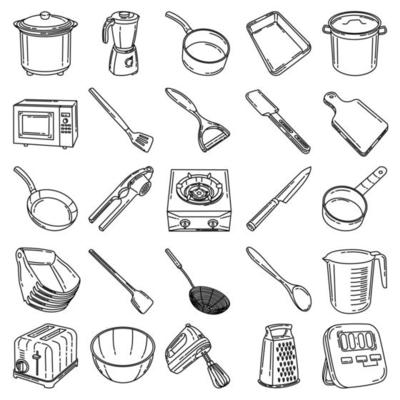 Timer Cooking Icon. Doodle Hand Drawn or Outline Icon Style 4224118 Vector  Art at Vecteezy