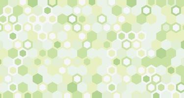 Abstract hexagonal green pattern design artwork template background. illustration vector eps10