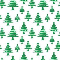 Christmas tree pattern design for print template vector