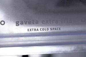 extra cold space of a refrigerator photo