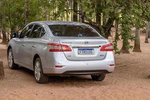 Cassilandia, Mato Grosso do Sul, Brazil, 2021 -nissan sentra in silver color photo