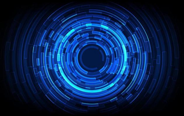 abstract circle sci fi futuristic technology innovation concept background